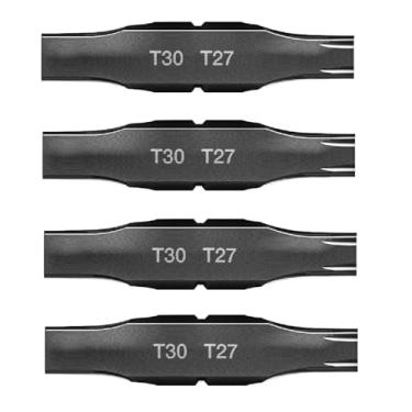 Imagem de Galvanox Torx T30 - T25 Pontas de substituição de chave de fenda dupla face para Leatherman Multiferramentas (pacote com 4)