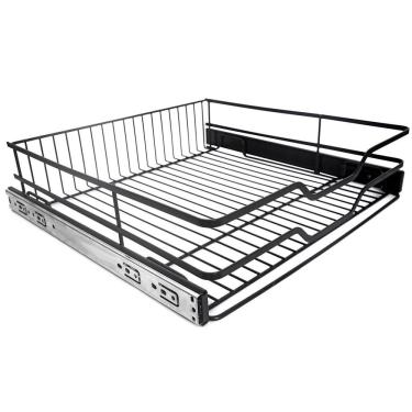 Imagem de Gaveta Fruteira Deslizante Preta 370x110x450mm 2471 Jomer