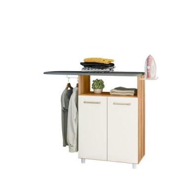 Imagem de Tábua De Passar / Passadeira De Roupa Armário Organizador Porta Ferro 