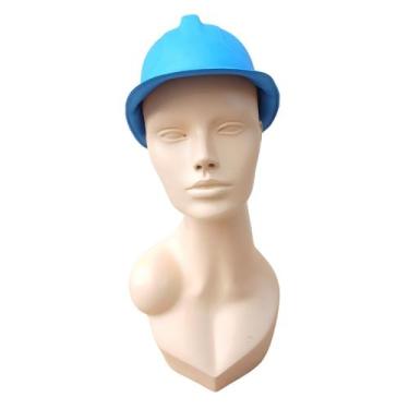 Imagem de Chapéu Operário Infantil em E.V.A - Festas e Fantasias, Azul
