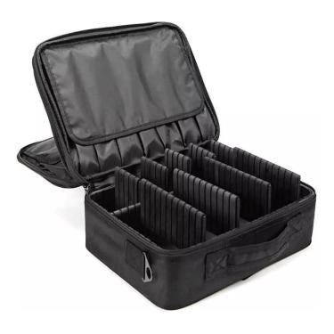 Imagem de Mochila Maleta Organizadora Maquiagem Mochila Profissional