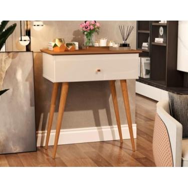 Imagem de Aparador Buffet Cantinho do Café Penteadeira Europa Retrô Com Gaveta (OFF FREIJÓ)