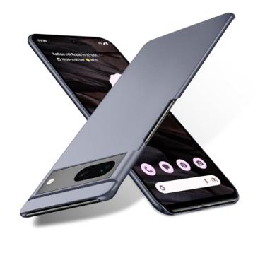 Imagem de Bastmei Capa para Google Pixel 7a 5G, extremamente leve, ultrafina, proteção de câmera, capa rígida de policarbonato para Google Pixel 7a 5G (cinza cascalho)