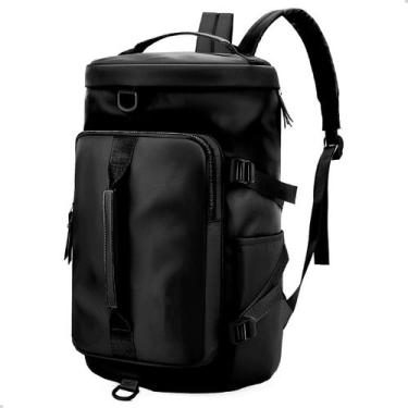 Imagem de Bolsa Feminina Transversal Que Vira Mochila De Costas Mala Viagem Acad