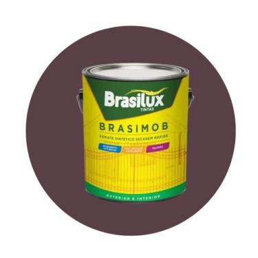 Imagem de Esmalte Sintetico Brasimob Brasilux 3,6L, Tabaco