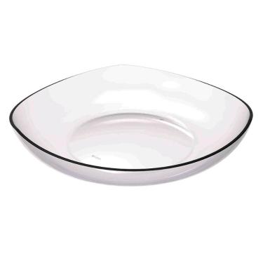 Imagem de Cesta para Frutas Verduras Fruteira de Mesa Transparente 3,5L Trio Crippa Bancada