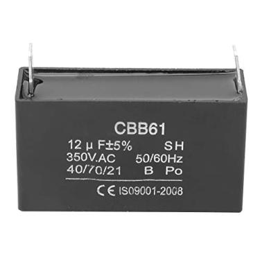 Imagem de Capacitores, Yctze CBB61 Fan Capa CBB61 Capacitor Gasolina Gerador Iniciando Ar Condicionado Motor Capacitor 350VAC 12UF