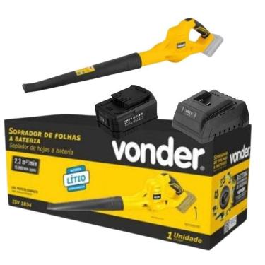 Imagem de Soprador De Folhas Vonder Isv1834 + Bateria Dwt 18V 2.0 Ah