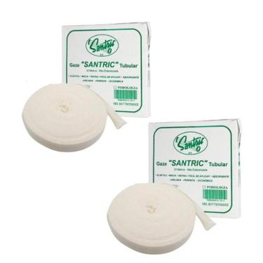 Imagem de Kit Gaze Tubular Cura Dedo 1,5cmx20m - Santric