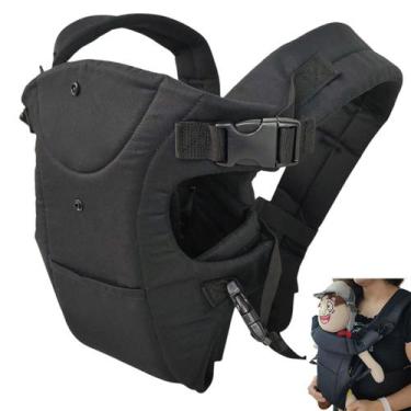 Imagem de Canguru Carregador Bebe Criança Seguro Passeio Viagem Sentado Bolso Al