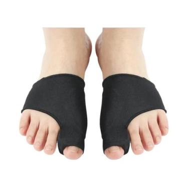 Imagem de Separador De Dedos Ajustável Corretor De Joanete Ortopédico Pedicure M