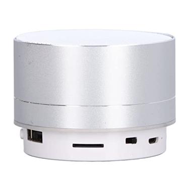Imagem de Alto-falante de Material de Liga de Alumínio Com Estéreo de Alta Definição e Chamada Viva-voz, Mini Cartão de Memória Portátil Subwoofer Colorido Alto-falante Sem Fio USB para
