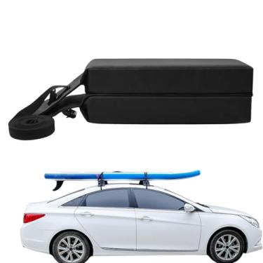 Imagem de Rack de prancha de telhado de carro, rack de teto de caiaque,Surfboard RV Rack para caiaque | Sem perfuração de acessório de armazenamento externo do carro para veículo automotivo de minivan de caminh