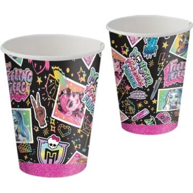 Imagem de Copo Papel 200Ml Monster High - Embalagem com 8 unidades.