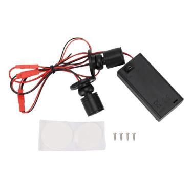 Imagem de Exibição de Jóias Spotlight, Bateria de 5V LED Alimentada por 1 a 2 Mini -LED Spotlight Gabinete LED Spot Light Witch Iluminação Spotwle