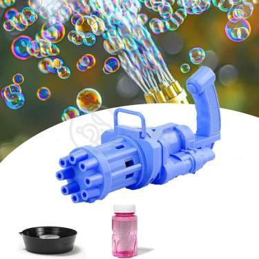 Imagem de Máquina Elétrica Tiktok Lança Bolhas Azul