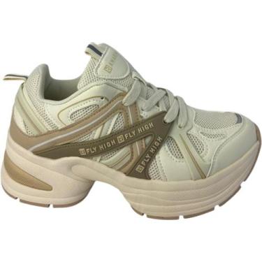 Imagem de Tênis Ramarim Fly High Casual Feminino, Coconut, 38