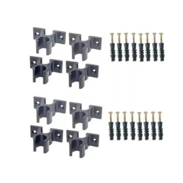 Imagem de Kit 8 Fixadores Abraçadeira Para Cercadinho Pet Cercado - Industrial D