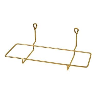 Imagem de Suporte Jardineira De Parede de Metal Grande Resistente Vertical 50Cm Prateleira Suspensa Para Plantas Flores e Horta Vertical