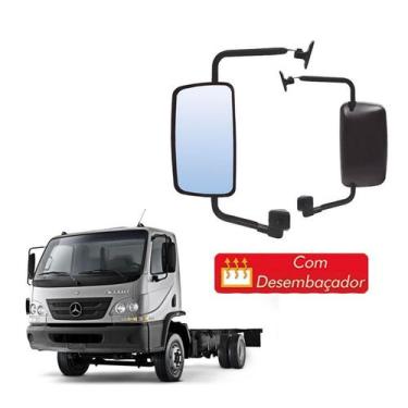 Imagem de Retrovisor Completo Mb Acello Lado Direito Com Desembaçador - Globo