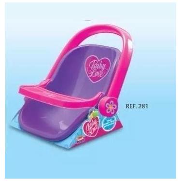 Imagem de Bebê Conforto Baby Love Alive Rosa - Usual Brinquedos, Rosa, Roxo