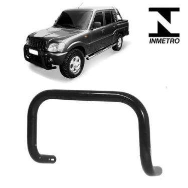 Imagem de Parachoque Quebra Mato Pick-Up 2008 2009 2010 2011 Preto - CCF