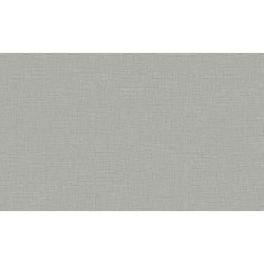 Imagem de Papel de Parede Colorkey estilo linho cinza /prata - Col1025 - Rolo de