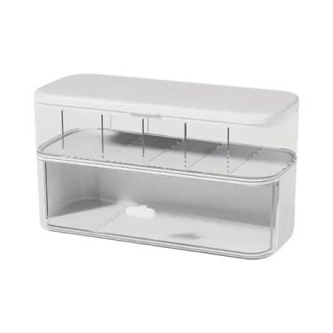 Imagem de Caixa Organizadora De Cabos De Mesa Transparente Leve, Solução De Arma