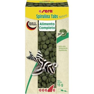Imagem de Sera spirulina tabs 15g ( pastilha que pode ser colada no vidro do aqu