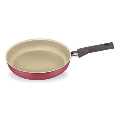 Imagem de Frigideira Reta Alta 20 Sem Tpa Alumínio Fortaleza Cereja