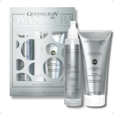 Imagem de Kit Giovanna Baby Silver: 1 Body Splash e 1 Loção Hidratante