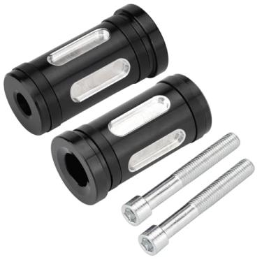 Imagem de VG MOTO Pedal De Câmbio Para Motocicleta, Alavanca Cnc, Substituição Harley Davidson Touring Softail Dyna Sportster Street Glide Road (Preto-D, 2 Peças)