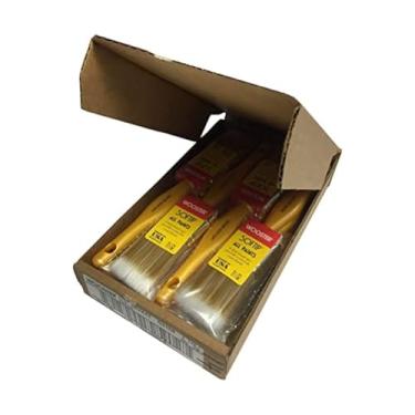 Imagem de Pincel de madeira Q3108 Softip Paintbrush, Pacotes de capas, 1 1/2 Inch, Yellow