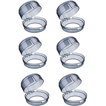 Imagem de Kit 6 Protetor Botão De Fogão Transparente Proteção Infantil - TMT, Tr