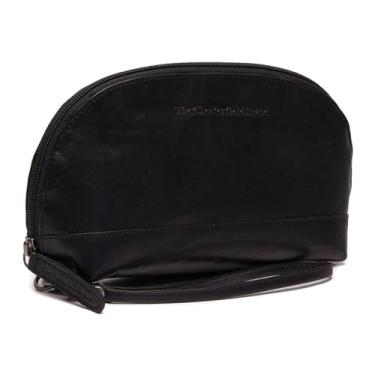 Imagem de Bolsa de higiene pessoal da marca Chesterfield TORINO | Feita de couro | Estojo grande de cosméticos para homens e mulheres para viagens, Preto, Large, Bolsa de higiene pessoal