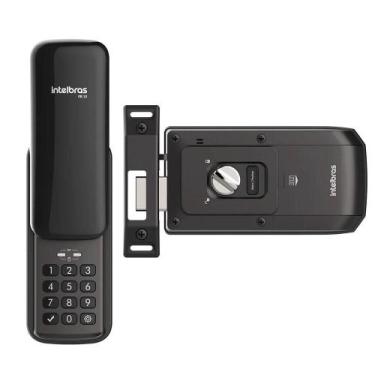 Imagem de Fechadura Digital Fr 10 Intelbras, Preto Piano