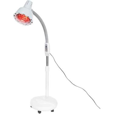 Imagem de Lâmpada Infravermelha Distante De Piso Padrão De Base De Injeção De água 275w Com Braço Flexível Ajustável De Calor D Para Fisioterapia