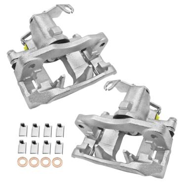 Imagem de GAIASURGE Conjunto de 2 pinças de freio traseiras esquerda e traseira direita para Dodge Grand Caravan 2008-2012; Chrysler Town & Country 2008-2012; Volkswagen Routan 2009-2012; Ram C/V 2012