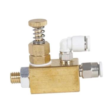 Imagem de Ｂｅｓｇａ Bico pulverizador para máquina de colagem de bordas Bico de latão de alto desempenho Fácil instalação Acessórios para colagem de bordas resistentes ao, 60x47.33 Mm