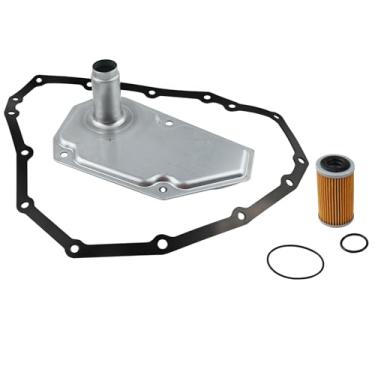 Imagem de MEMOEO Kit de junta de filtro de transmissão automática U760E 044-0398 compatível com Toyota Scion Camry RAV4 Venza Sienna TF717,19 panela de parafuso