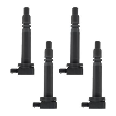 Imagem de ITOM Pacote de bobina de ignição UF323 compatível com Toyota 2000-2004 Tacoma 2.4L L4 2000 2001 2002 2003 2004 Tacoma 2.7L L4 pacotes de bobinas, substitui UF-323 50237 90919-022 237 5 2-1690 IC453