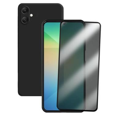 Imagem de Película de Privacidade Anti Espião + Capa Capinha Preta Para Galaxy A06
