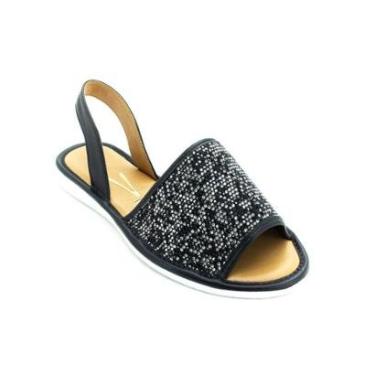 Imagem de Sandália Feminina Vizzano 6280.266 - Preto e Prata-Feminino