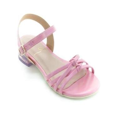 Imagem de Sandália Infantil Menina Mini Sua Cia 9134.51417 - Rosa-Feminino