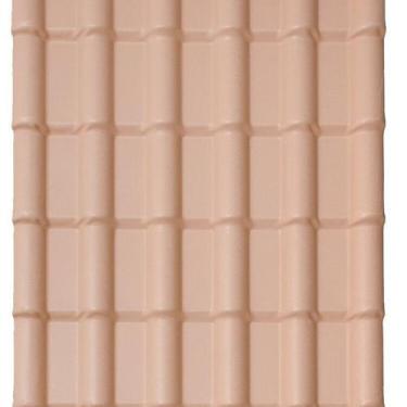 Imagem de Kit com 10 Telhas Pvc Colonial 3,30m X 0,88m X 1,7mm 6 Ondas com Kit F