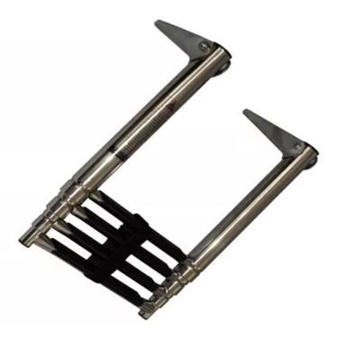 Imagem de Escada Inox 4 Degraus 254Mm X 1150Mm