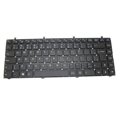 Imagem de Teclado de laptop para CLEVO W230SD W230SS W230ST S0E-NCB1028 002-12R78LHA01 Brasil BR sem papel retroiluminado