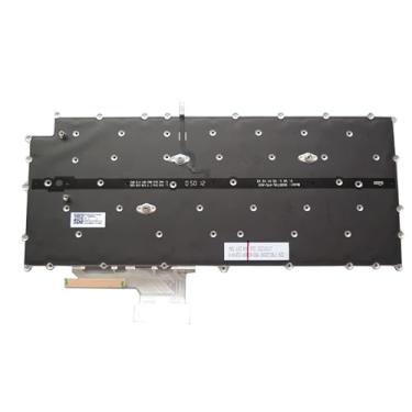 Imagem de Teclado de Laptop para LG 13Z980 13Z980-B 13Z980-G 13Z980-M 13Z980-T 13ZD980 13ZD980-G 13ZD980-M 13ZD980-T LG13Z98 Brasil BR Branco Sem Moldura e Com Retroiluminação