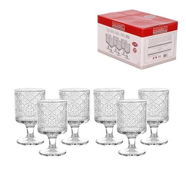 Imagem de Haüskraft -Taça de vidro para água/vinho Arial 215ml 6 peças