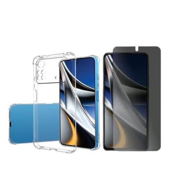 Imagem de Capinha Capa  Anti Impacto Compatível Para Xiaomi MI Poco X4 Pro + Pel